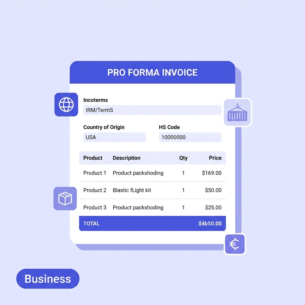 The Best Free Proforma Invoice Generator for International Trade