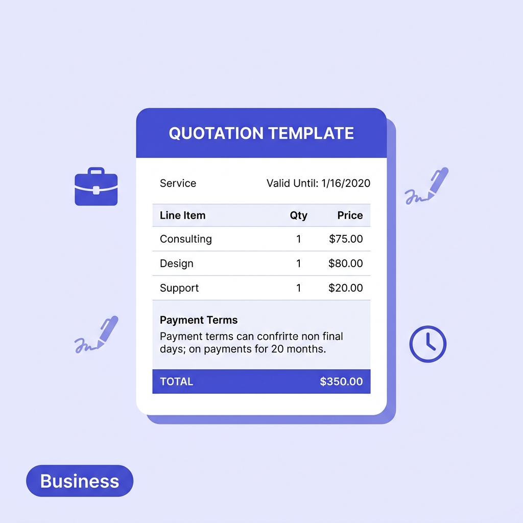 Free Quotation Template for Service Businesses (+ Better Alternative)